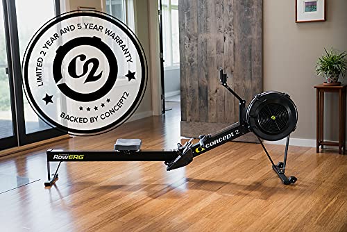 Concept 1 Row Erg with PM5 (Standard Legs, Black)