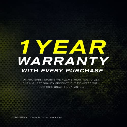 PRO SPIN Elite Series Pro Carbon Ping Pong Paddle | Performance-Level Table Tennis Racket with Carbon Fiber Technology, Bonus Premium Rubber Protector | Professional Table Tennis Paddle