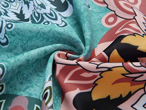 Image of Caracilia Long Sleeve Rashgurad Swimsuit UPF 50+ Kids Swimwear Sunsuits with Zipper ZWY29-T05-XS