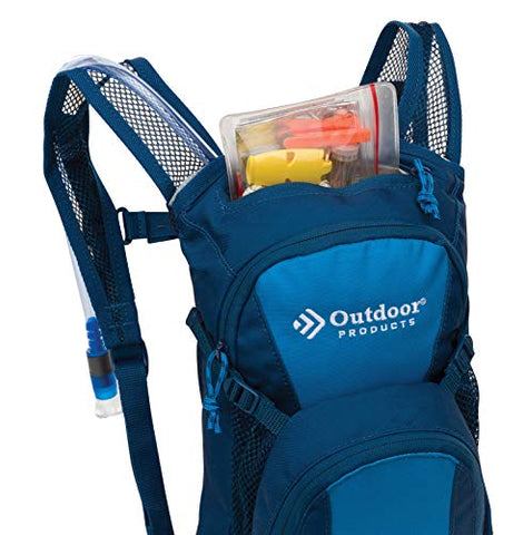 Image of Outdoor Products Tadpole Hydration Day Pak, Bright Blue