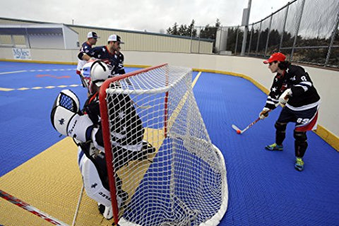 Image of Mylec Pro II Catch Glove (White/Blue/Black, Left, Large)