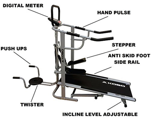 Image of Kobo MT-101 Home Fitness Gym Treadmill 4 in 1 Multi Function