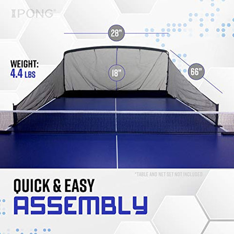 Image of iPong Carbon Fiber Table Tennis Ball Catch Net