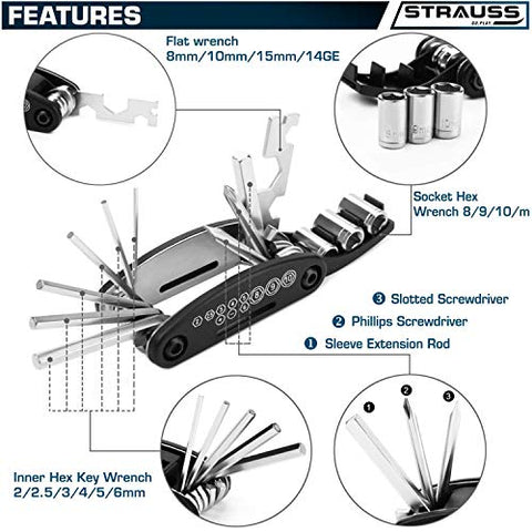 Image of Strauss Bicycle Repair Toolkit