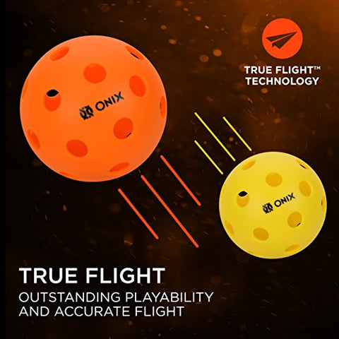 Image of Pure 2 Outdoor Pickleballs (Yellow, 6 Pack)