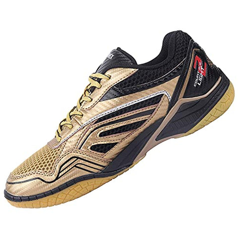 Image of Yonex C-Ace Light Badminton Non Marking Shoes, Gold/Black - 8 UK