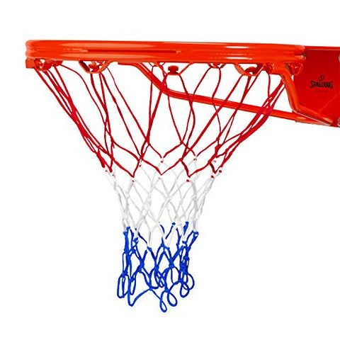 Image of Spalding Pro-Shot Basketball Net, Blue-Red-White