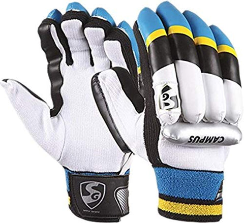 Image of SG Summer Camp Kashmir Willow Cricket Kit for All Ages (Navy/Green, Size 5)