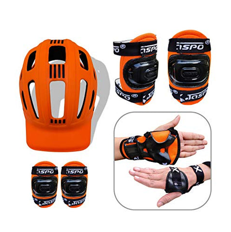 Image of Jaspo Ride on Penny Polypropylene Skateboard Combo for Age Group Upto 10 Years (22" x 5.5)uk, Orange