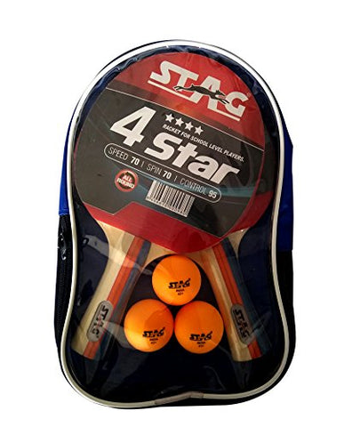 Image of Stag 4 Star Table Tennis Kit