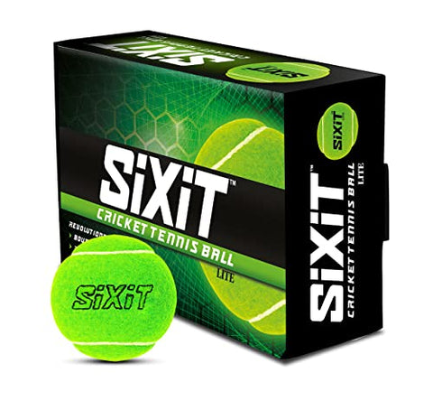 Image of Sixit Lite Cricket Tennis Ball - Pack of 6