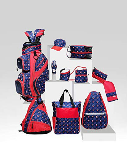 Image of Glove It Pickleball Sling Bag Starz - 19 in x 13 in. Pickle Ball Bag w/Adjustable Strap, Clip-On Shoe Bag Included, Functional Pickleball Bag, One Size (PB280)