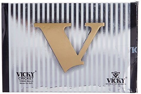 Image of Vicky Rubber Tennis Cricket Ball, (Yellow)