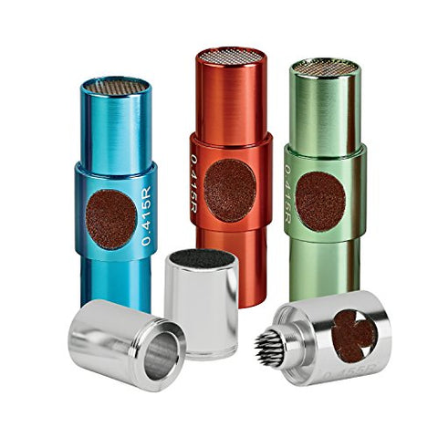 Image of TipMaster TM61 6-in-1 Aluminum Pool Cue Tip Tool, Psycho Silver
