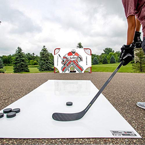 Image of Sniper's Edge Hockey Ice Hockey Shooting Pad, 24 x 48-Inch