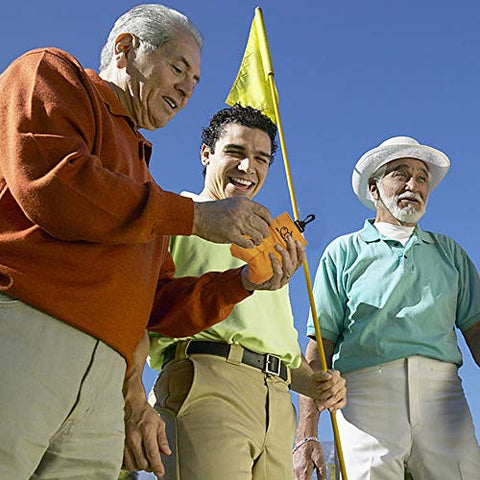 Image of Golf Ball Storage Bag with Two Golf Balls Inside Funny Gag Gift Prank White Elephant Gift for Men Him, Husband, Dad, Colleagues, Avid Golfer, Golf Club Souvenirs