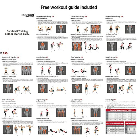 Image of PROIRON Neoprene Dumbbell Home Exercise for Ladies Kids Arm Hand Weights Pilates Dumbbells in 2kg Pair