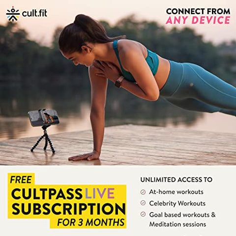 Image of OneFitplus OFP-M1 (Flywheel: 14.3lbs, Max Weight: 120kg) Bluetooth Enabled Exercise Spin Bike with Free At Home Installation and Trainer Led Sessions by cult.sport