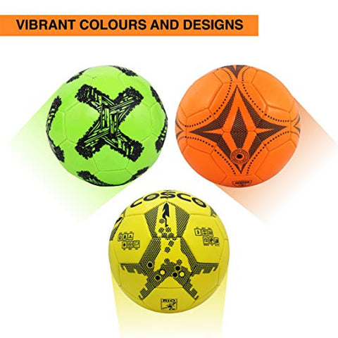 Image of Cosco Rio PVC Football, Size 3, Red