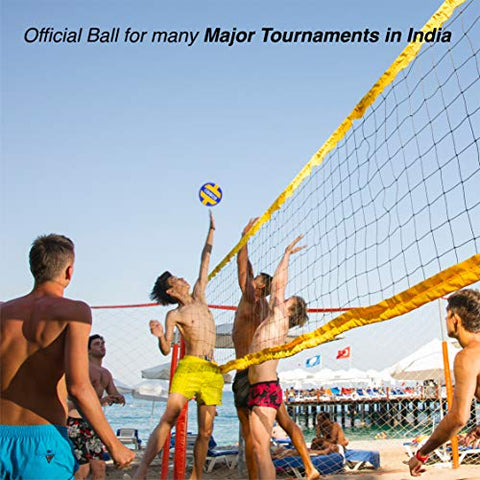Image of Cosco Super Volley Volleyball, Size 4 (Multicolour) (15002)