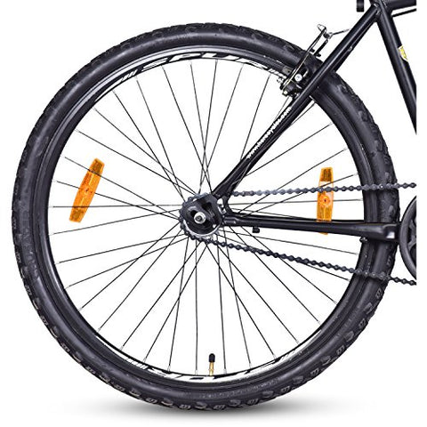 Image of Hero Kyoto 26T Single Speed 18 inches Frame Mountain Bike (Black, Ideal For : 12+ Years )