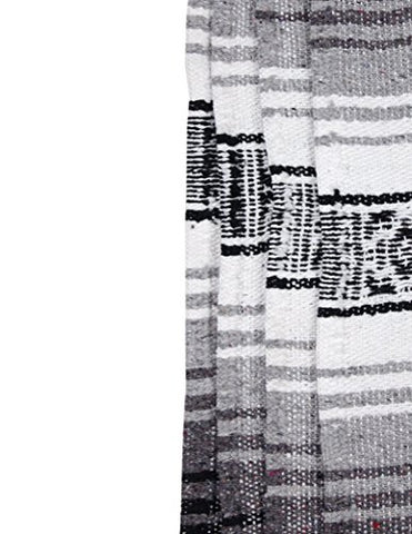 Image of Canyon Creek Authentic Mexican Yoga Falsa Blanket (Grey)