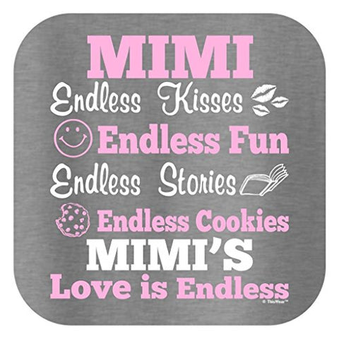 Image of Mimi Endless Love Ladies T-Shirt 3XL Sport Grey