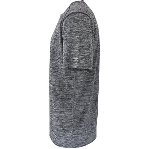 Image of Sports T-Shirts for Men Quick Dry Wicking Workout Athletic Running Training Tee Active Tops Sportswear Light Grey
