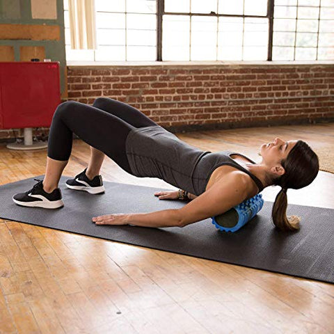 Image of Seagull Flight of Fashion Foam Rollers for Deep Tissue Massage, Exercise, Fitness, Back Pain, and Physiotherapy- 33cm x 15cm- Blue