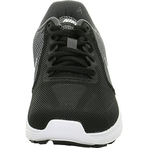 Image of Nike Women's Revolution 3 Dark Grey/White-Black Running Shoes-6 UK (8 US) (819302)