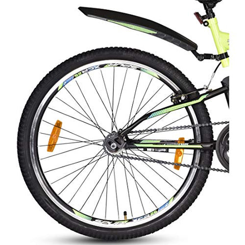 Image of Hero Sprint Next 26T Single Speed Cycle, 17" Frame (Black/Green)