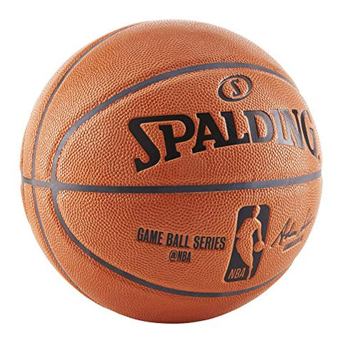 Image of Spalding NBA Replica Indoor-Outdoor Game Ball Series Basketball