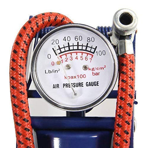 Image of FASTMART Imported Portable High Pressure Foot Air Pump Heavy Compressor Cylinder Bike Car Cycles & All Other Vehicles