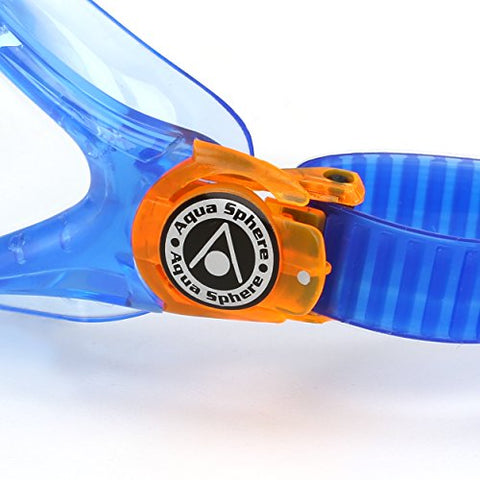 Image of Aqua Sphere Kayenne Junior Goggles, Blue/Orange, Clear