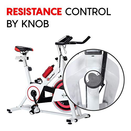 Powermax Fitness BS-140 Home Use Group Bike/Spin Bike(White)