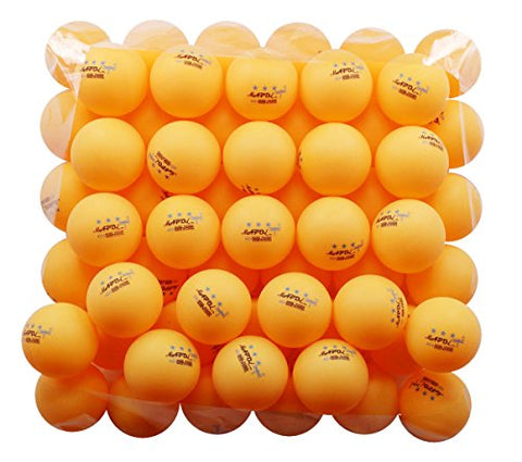 Image of mapol Regail 50 Yellow 3-star Table Tennis Advanced Training Ping Pong Balls (40 mm)