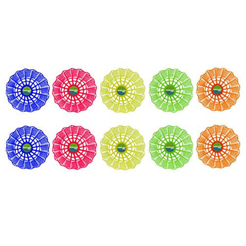 Image of NONGI Combo Plus Plastic Badminton Shuttlecock Pack of 20(Multi-Color)