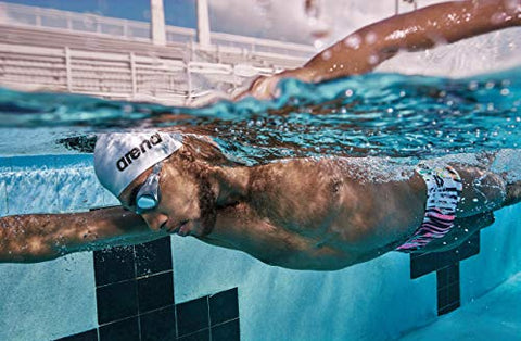 Image of Arena 91662 Classic Silicone Swimming Caps (White)