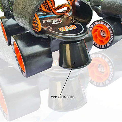 Image of Jaspo Big Boss Adjustable Quad Roller Skates Suitable for Age Group 6 -14 Years Old