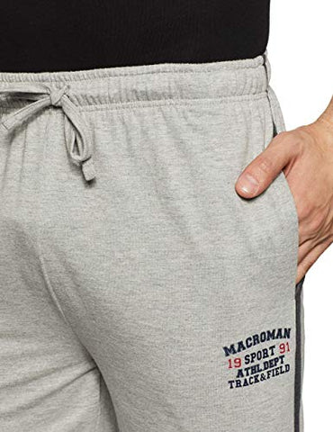 Image of Macroman M-Series Men's Cotton Pyjama (8903978093673) (MS602 Grey Melange M)