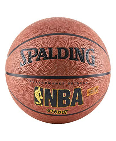 Image of Spalding NBA Street Rubber Basketball - Intermediate Size 6 ( Multicolour , 28.5")