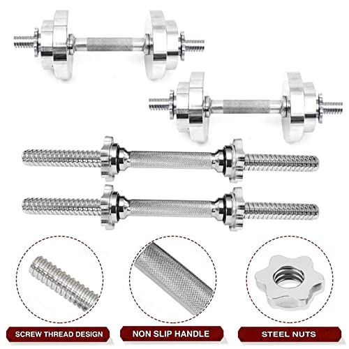 BULLAR Home Gym Set, Alloy Steel Adjustable Dumbbell Set, Steel Dumbbell Plates, (10-40kg), Dumbbells, Steel Weight Plates, Home Gym Equipments for Men (20kg Steel Dumbbell Set)