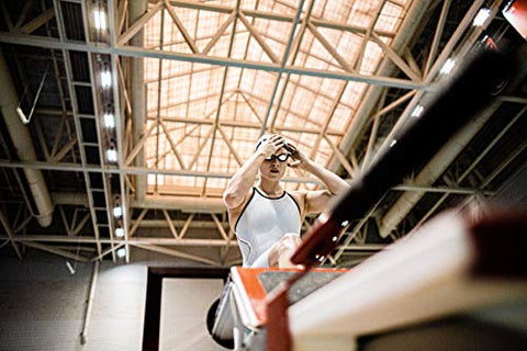 Image of Finis 3.45.073.241 Lightning Swimming Goggles (Silver/Mirror)