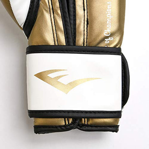 Image of Everlast P00000722 Boxing Gloves (White/Gold)