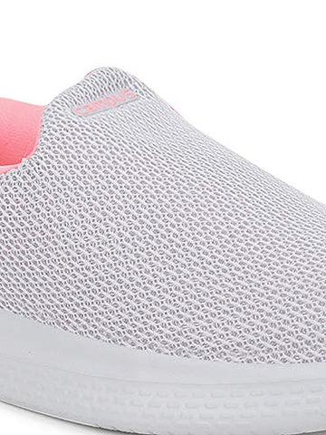 Image of Campus Women's Zoe Plus L.Gry/B.Pink Running Shoes -4 UK/India