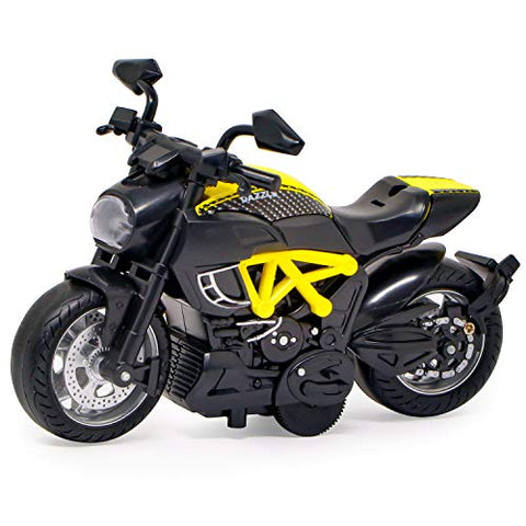 Image of Zest 4 Toyz Warrior Motorcycle Plastic Bike Toy for Boy's Pack of 1, Multicolour