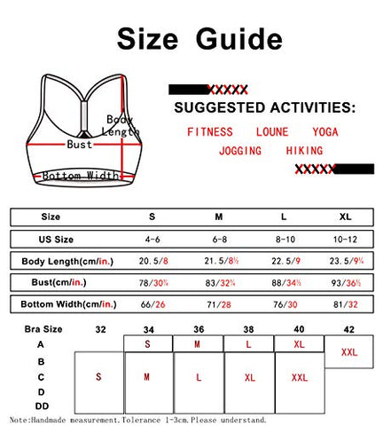 Image of icyzone Workout Sports Bras for Women - Running Fitness Exercise Yoga Bra, Athletic Activewear Tops (S, Spindrift)