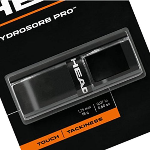 Image of HEAD 1100687 Hydrosorb Pro Tennis Grip (Black) 285303
