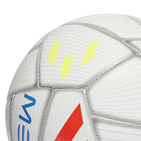 Image of Adidas TPU Football, Size 5, (White, Crystal White, Football Blue, Solar Red)