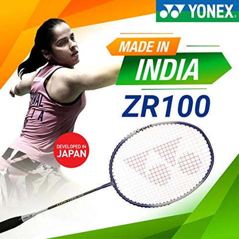 Image of Yonex ZR 100 Light Aluminium Badminton Racquet with Full Cover | Made in India(Set of 1)